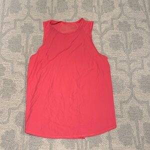 EUC Lululemon sculpt tank - pink
